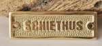 Türschild maritim SCHIETHUS ca. 8 x 2,5 cm